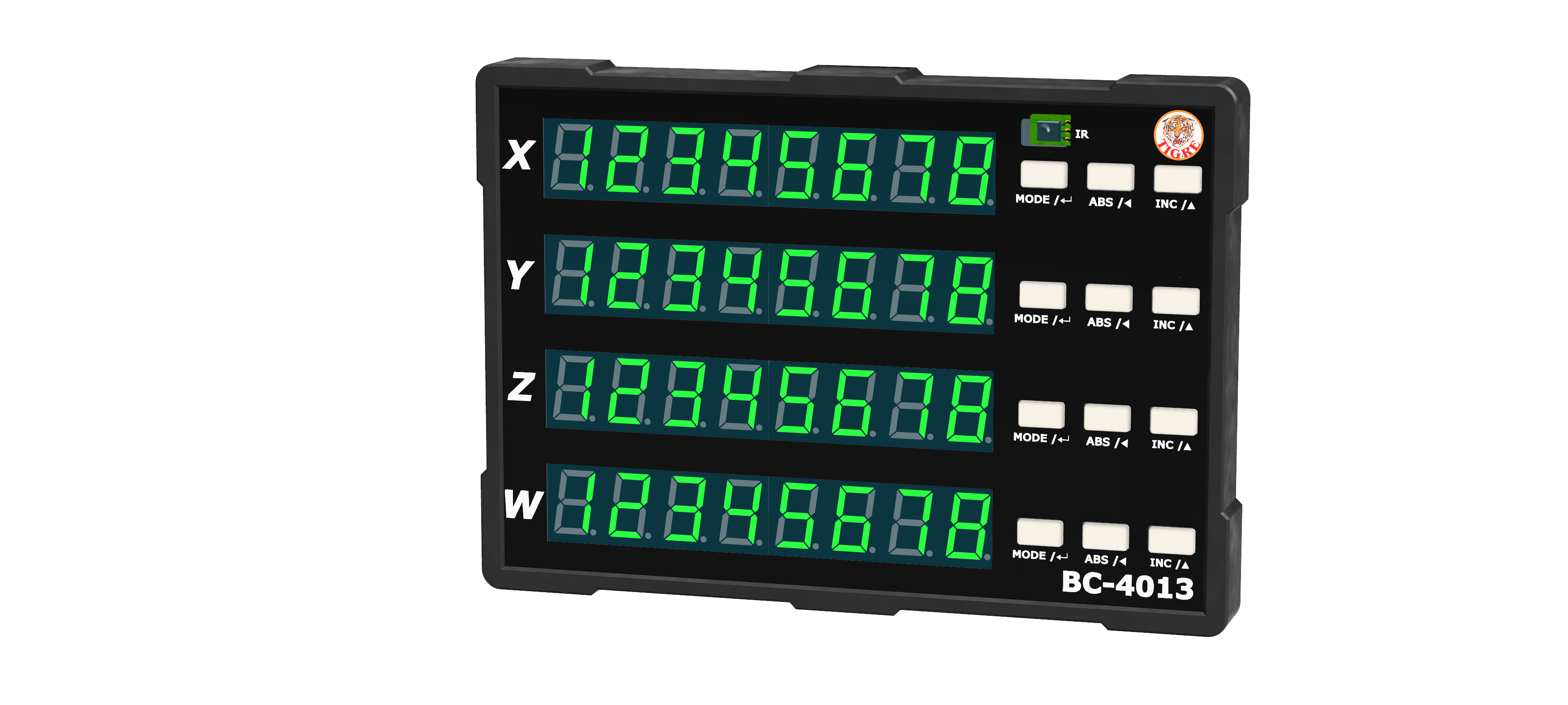 BC 4013: vierachsige Digitalanzeige